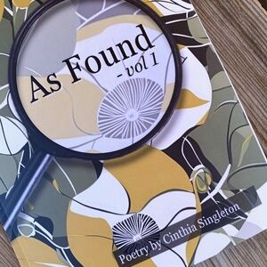 Poetry Book As Found - Vol 1 Poetry by Cinthia Singleton